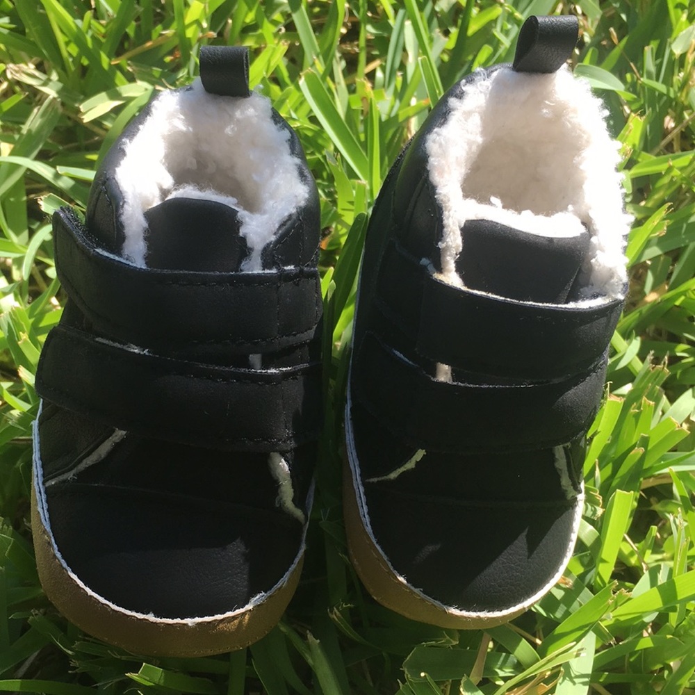 Black Carter’s Baby Boy Winter Sneakers